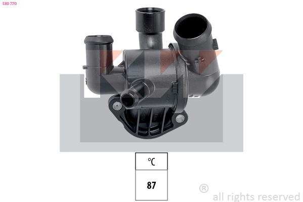 Termostat chladenia KW